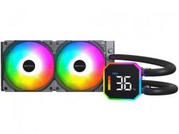 MONTECH CPUクーラー HyperFlow Digital 240 ブラック