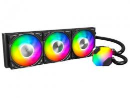 MONTECH CPUクーラー HyperFlow ARGB 360 トリプルファン/ブラック