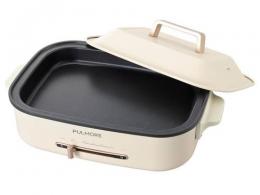 オーム電機 ホットプレート COK-PYH800 ホワイト