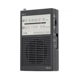 ナカバヤシ ポケットラジオ(単4タイプ) RD-04 ブラック