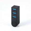 エレコム USBハブ U3HC-R030BK