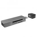 LTL SDカード/USBリーダー CMCRC002 シルバー