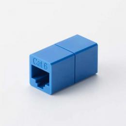 エレコム LANケーブル延長コネクタ LD-RJ45U6BU