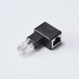 エレコム LANケーブルL字変換コネクタ LD-RJ45U5ELLBK