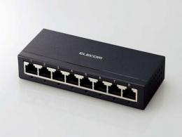 エレコム ネットワークハブ EHC-G08MA ブラック