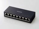 エレコム ネットワークハブ EHC-G08MA ブラック