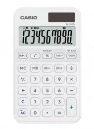 CASIO 電卓 SL-300D ホワイト