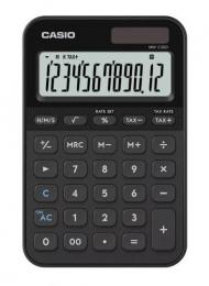 CASIO 電卓 MW-C20D ブラック