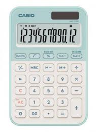 CASIO 電卓 MW-C20D ライトグリーン