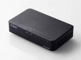 エレコム ネットワークハブ EHC-G08PA4 ブラック