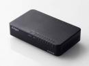 エレコム ネットワークハブ EHC-G08PA4 ブラック