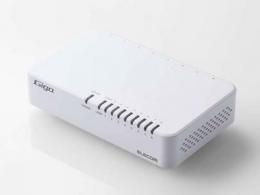 エレコム ネットワークハブ EHC-G08PA4 ホワイト