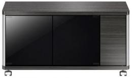 朝日木材加工 キャスター付テレビ台 ハイタイプ AS-GD800 アッシュグレイ