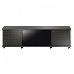 朝日木材加工 キャスター付テレビ台 ハイタイプ AS-GD1400 アッシュグレイ