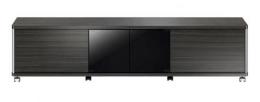朝日木材加工 キャスター付テレビ台 ハイタイプ AS-GD1600 アッシュグレイ