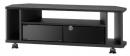 朝日木材加工 キャスター付テレビ台 コーナー AS-KAD1200 ブラック