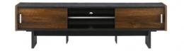 朝日木材加工 キャスター付テレビ台 コーナー AS-HAL1450