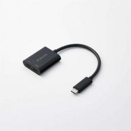 エレコム USB Type-C変換アダプター AD-C2CPD100BK