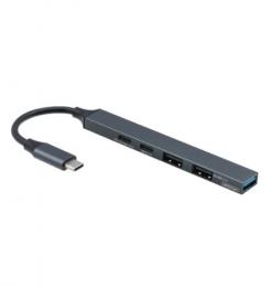 ナカバヤシ USBハブ UH-C3445GY