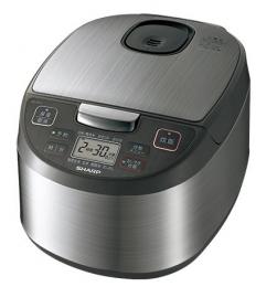SHARP ジャー炊飯器 KS-S10J シルバー系 5.5合炊き