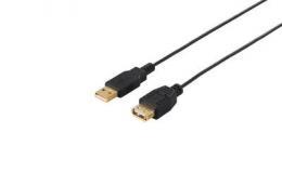 BUFFALO USB延長ケーブル(2m) BSUAASM220BK