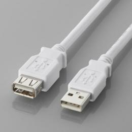 エレコム USB(A to A)延長ケーブル(2m) U2C-E20WH