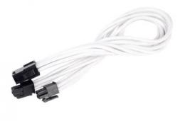 SilverStone 電源延長ケーブル SST-PP07-EPS8W ホワイト