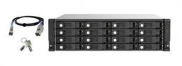 QNAP NASストレージ拡張エンクロージャー TL-R1620Sep-RP