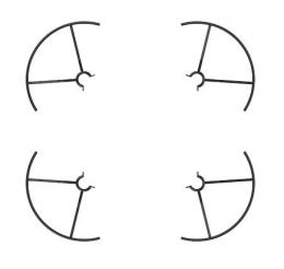 Ryze Tech ドローン用プロペラガード TELLO PART3 PROPELLER GUARD