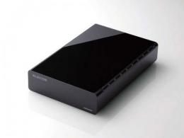 エレコム 外付けHDD ELD-HTV020UBK