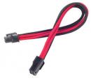 SilverStone 電源延長ケーブル SST-PP07-IDE6BR ブラック/赤